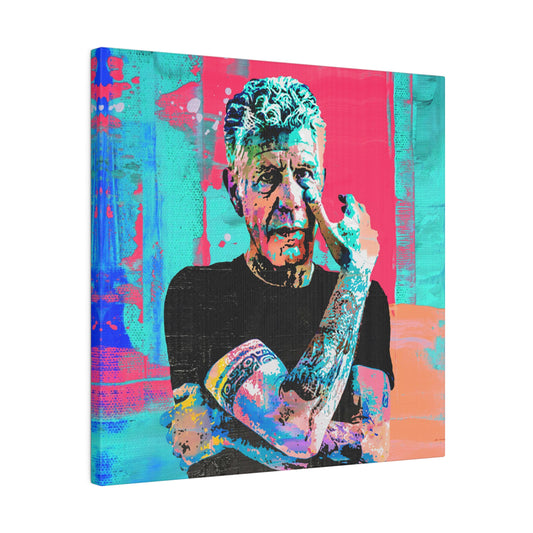 Famous Chef Canvas Wall Art